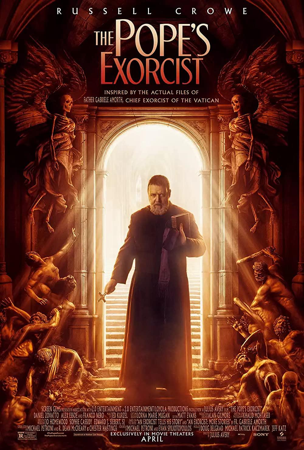 The Pope's Exorcist: Based on true events, this film delves into the life of Father Gabriele Amorth, the Vatican's chief exorcist, as he battles demonic possessions and confronts evil forces.