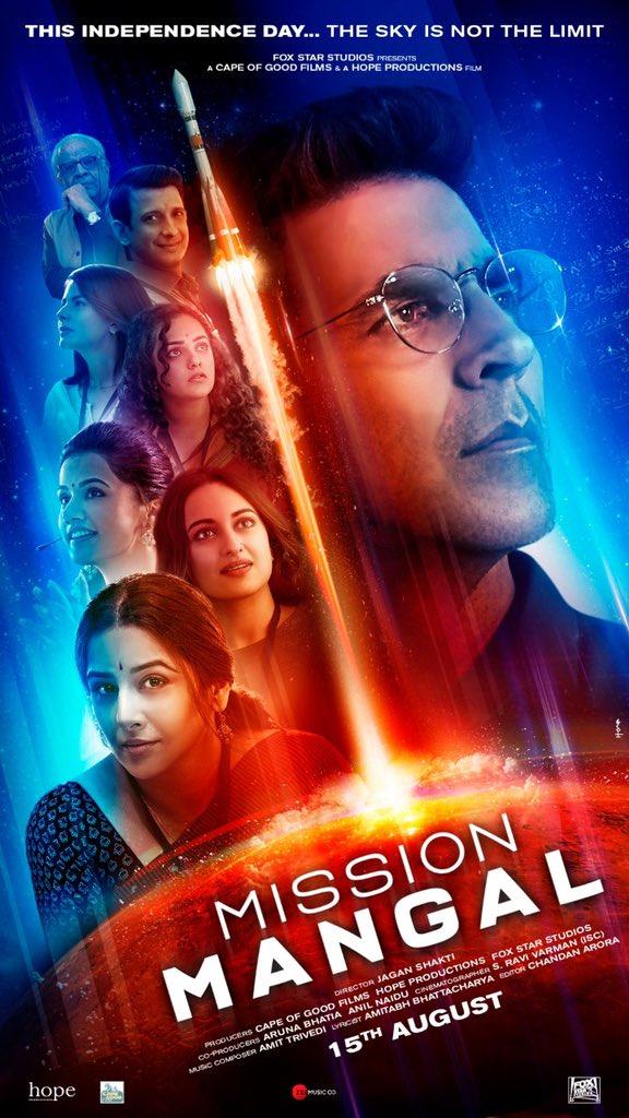 Mission Mangal: This movie is a remarkable representation of India's successful Mars Orbiter Mission. Released in 2019, the film blends real-life events with drama to chronicle the incredible journey of a group of scientists who worked tirelessly to launch the Mars Orbiter Mission (Mangalyaan). 