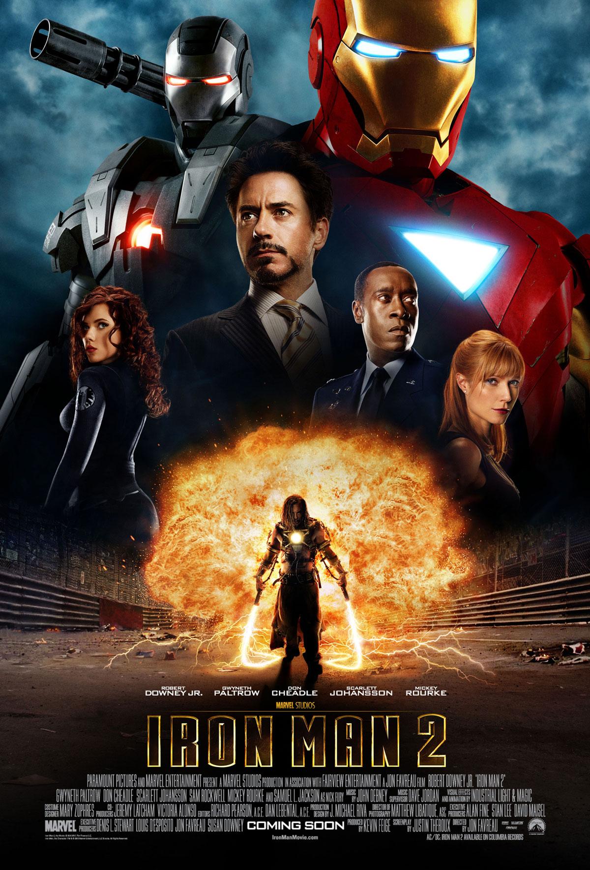 Iron Man 2 (May 7, 2010) - Return to the world of Iron Man as Tony Stark faces new challenges, new foes, and unveils even more technological marvels in this action-packed sequel.