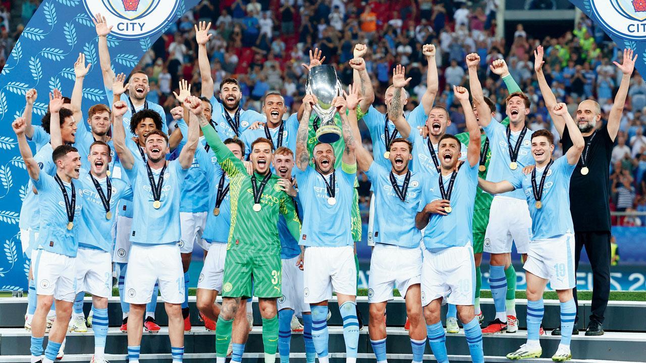 Manchester City crush Sevilla on penalties to lift maiden Super Cup title
