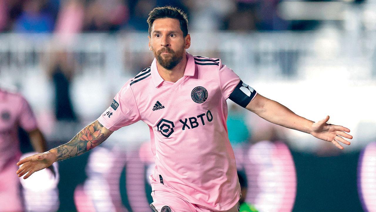 Leagues Cup: Messi scores twice for Miami in first game outside Florida