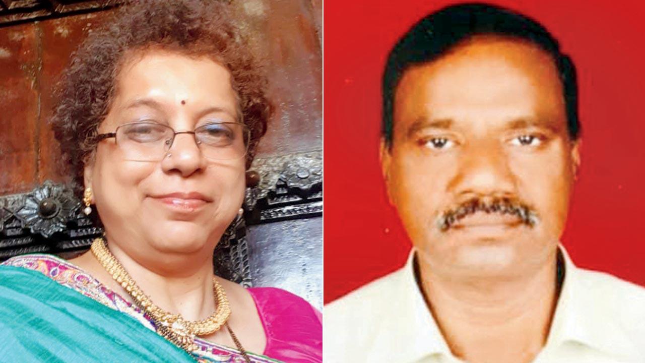 Dr Anita Rane-Kothare and Vasant Patil