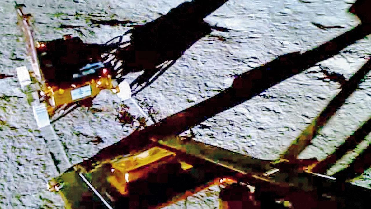 Dark side of the moon mission