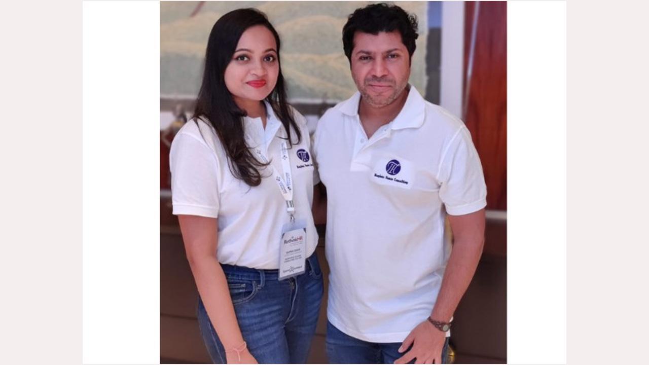 Morpheus Human Consulting`s Director, Sapna Shah & Recruitment Head, Kailash Shahani