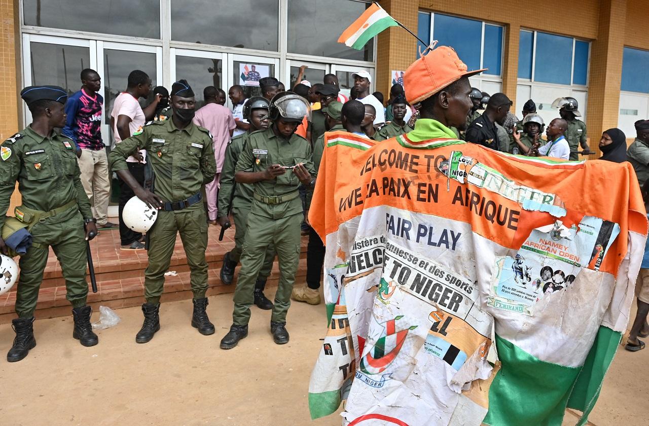Abdramane said in a statement read out on national television, that there had been a pre-deployment of forces in two Central African countries in preparation for intervention, but did not give details