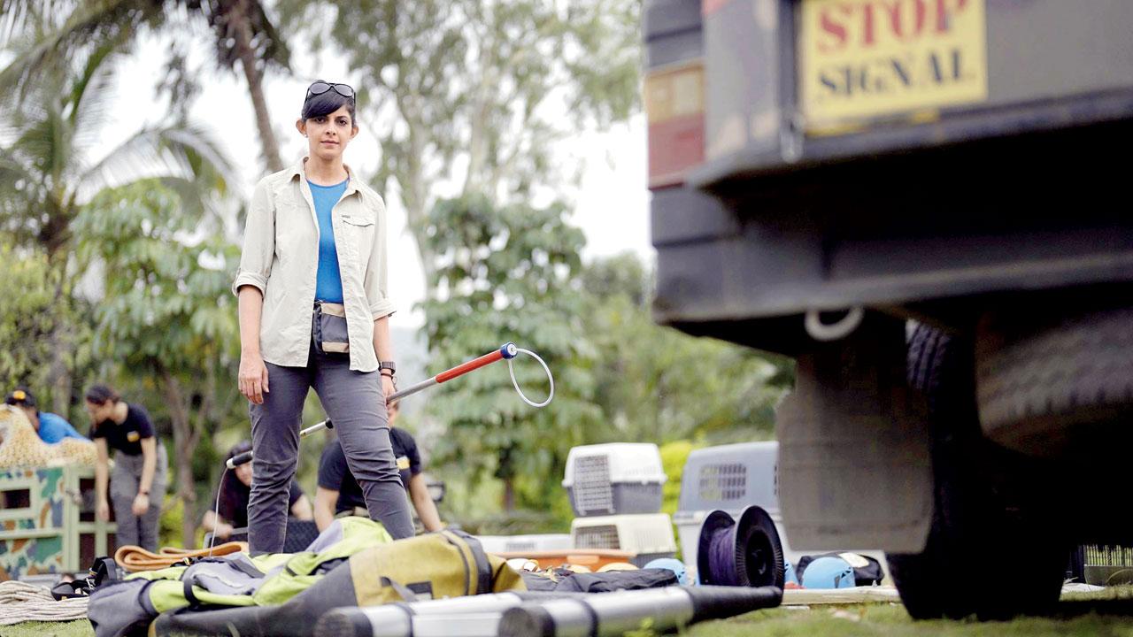 Neha Panchamiya in a still from the documentary