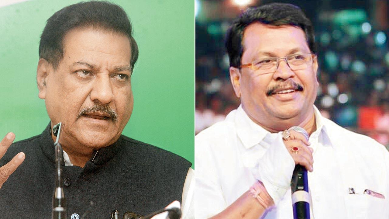 Prithviraj Chavan, leader, Congress and Vijay Wadettiwar, leader, Congress
