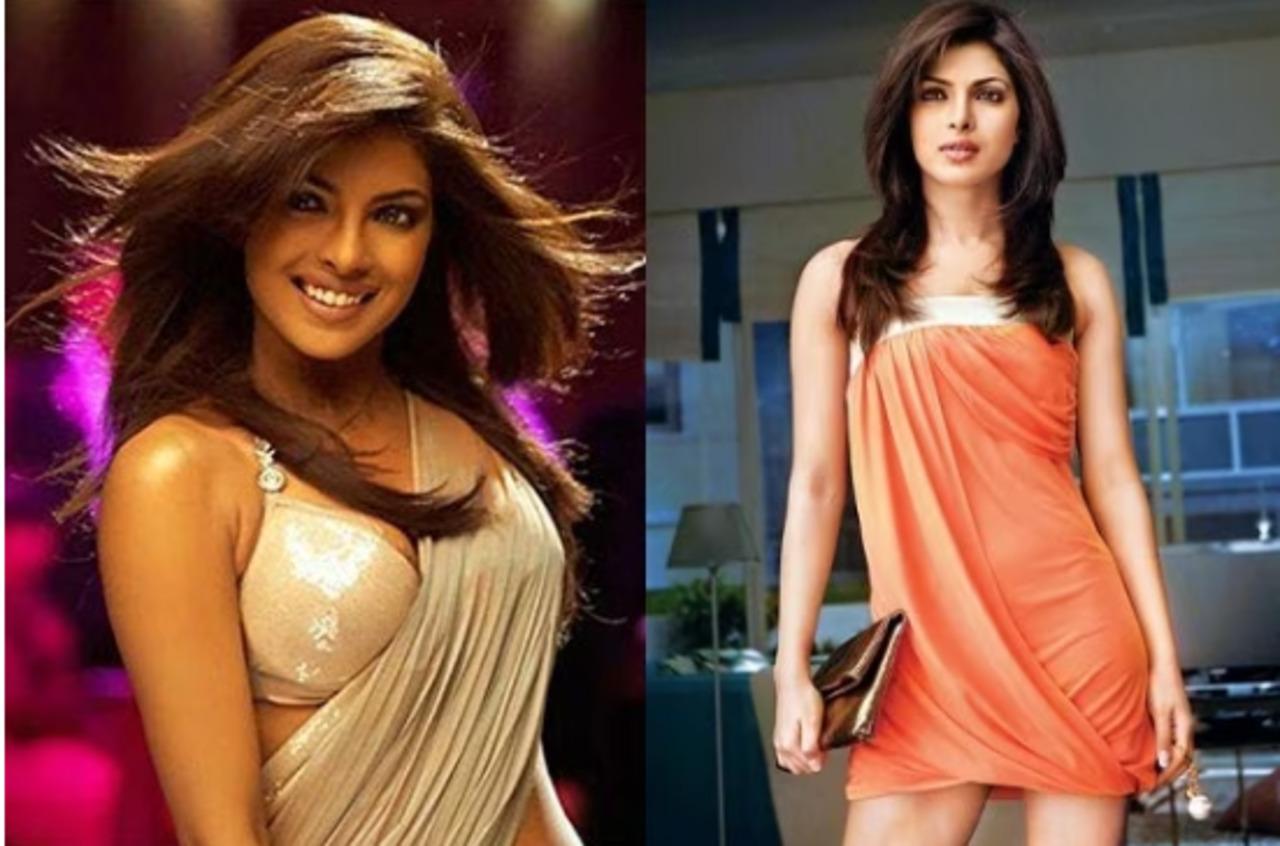 Priyanka Chopra's layered haircut
Priyanka definitely set a new trend with her film 'Dostana' in which she sported a sultry layered cut with subtle highlights. The 'Desi girl' confidently rocked for an extended period.