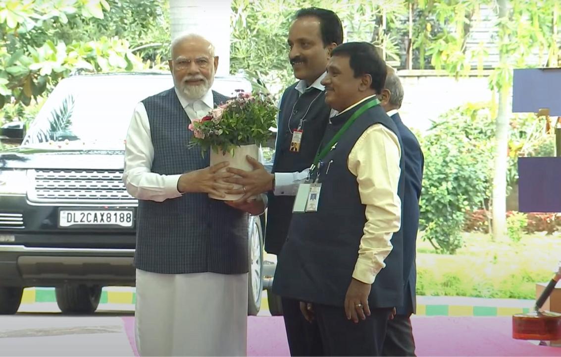 PM Modi meets ISRO scientists; celebrates Chandrayaan-3 mission's success