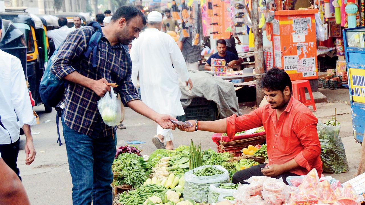 Vendors buy single-use plastic bags as they are inexpensive. File Pics/Sayyed Sameer Abedi