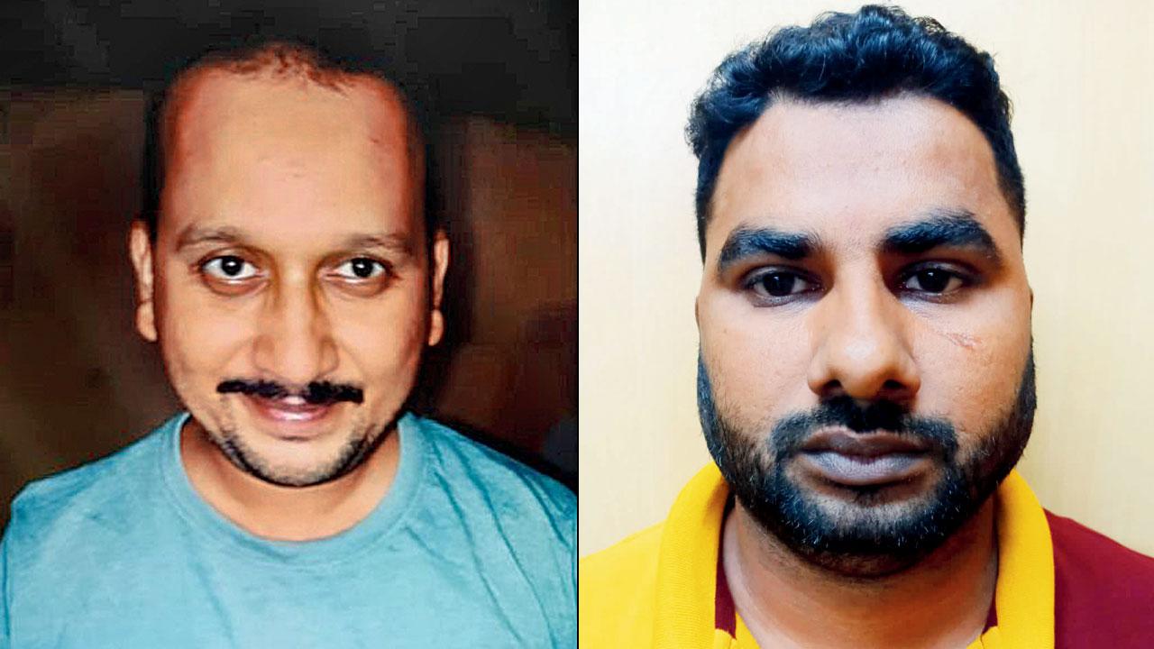 Prashant Patil, the mastermind of the Rs 3,000-cr scam (right) Machhindra Vhanmane, on whose agricultural land Patil built first apartments