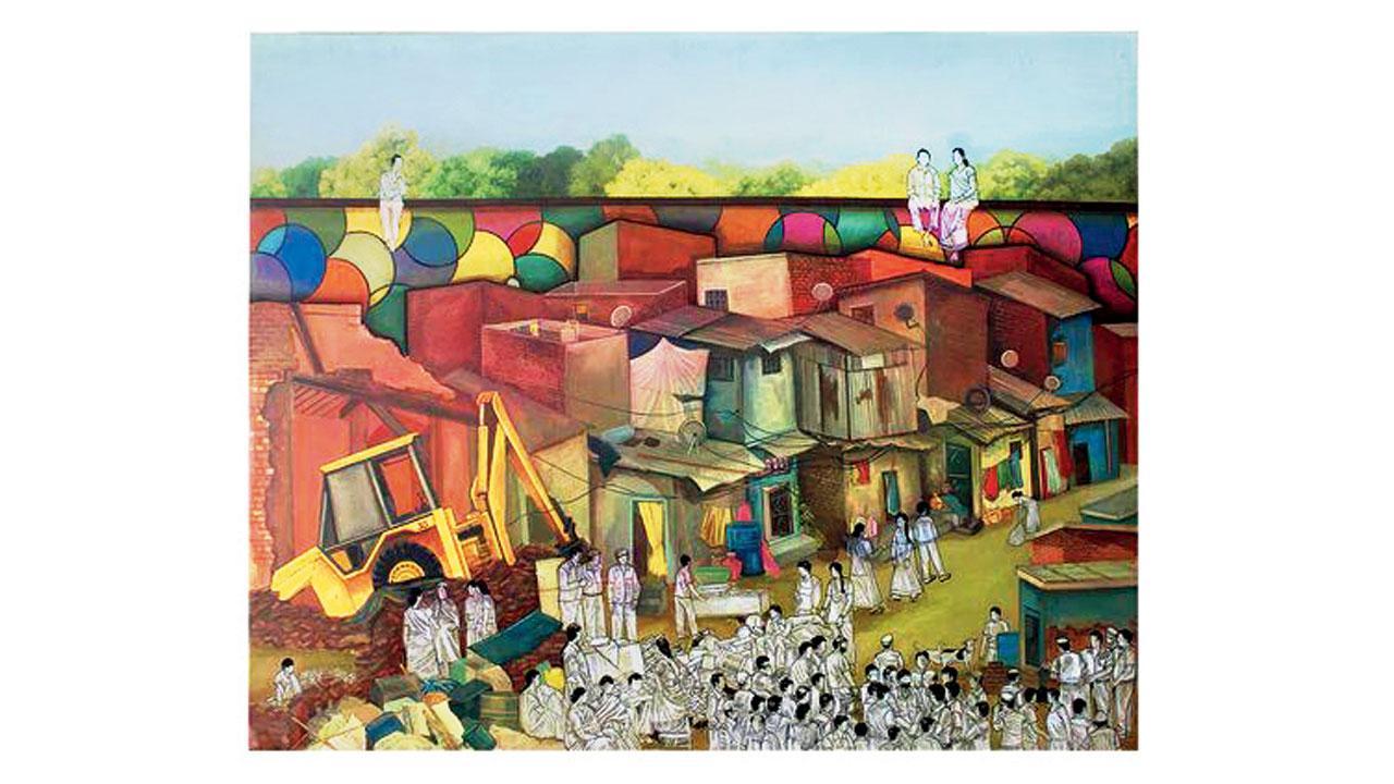 This painting exhibition at Method Kala Ghoda delves into the essence of protest