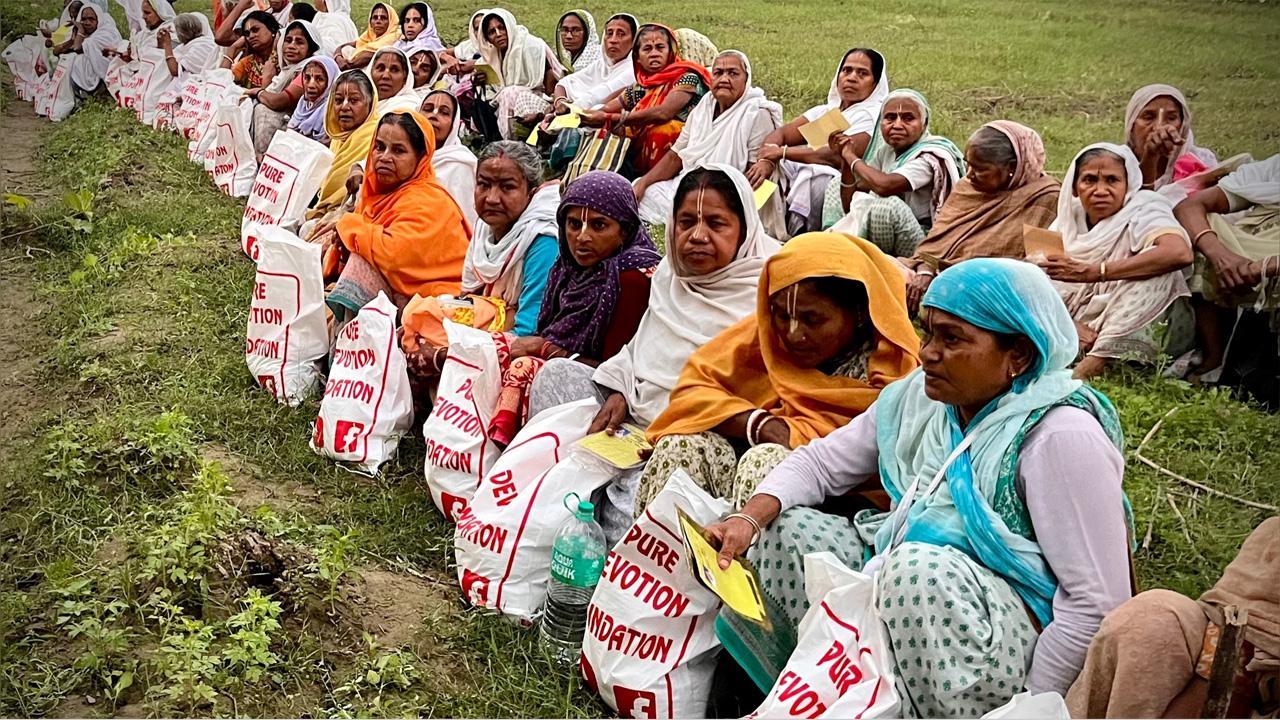 Hope amidst Adversity: Pure Devotion Foundation’s contribution empowers abandoned widows in Vrindavan