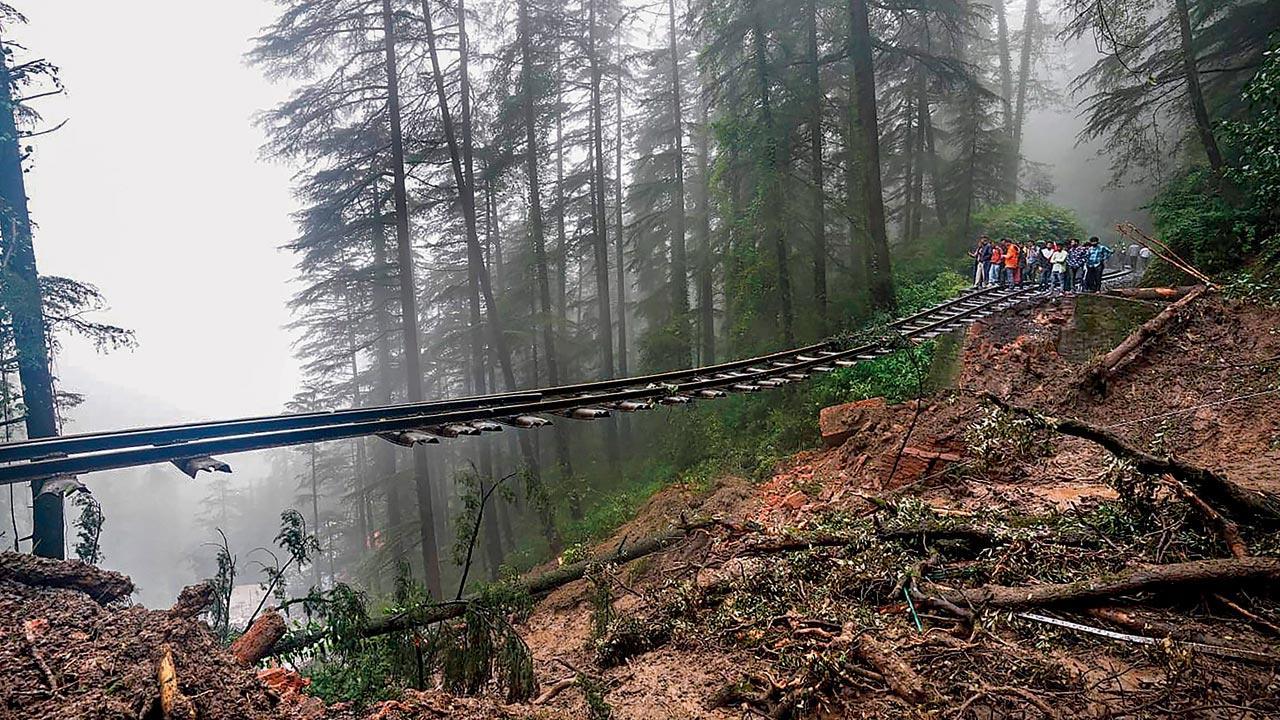 Rain tears up Himachal Pradesh, 51 killed