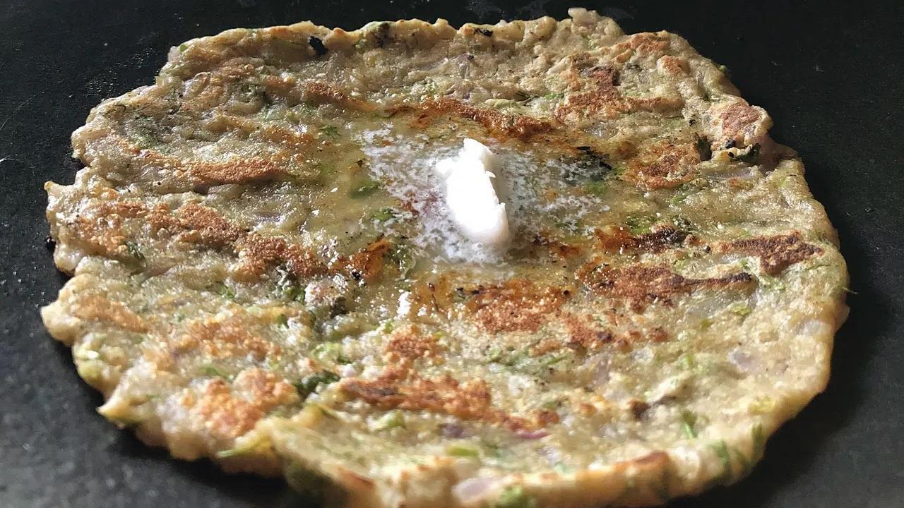 Rava bhakri reminds Bandra-based chef Smita Deo of her grandmother’s cooking back in north Karnataka. It is a sweet, spicy, and khuskhusheet [crispy] rava bhakri, a pancake made of grated cucumber, coconut, ginger, and green chillies.