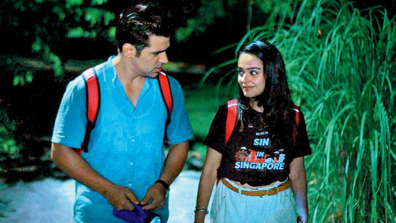 Rithvik Dhanjani and Apoorva Arora