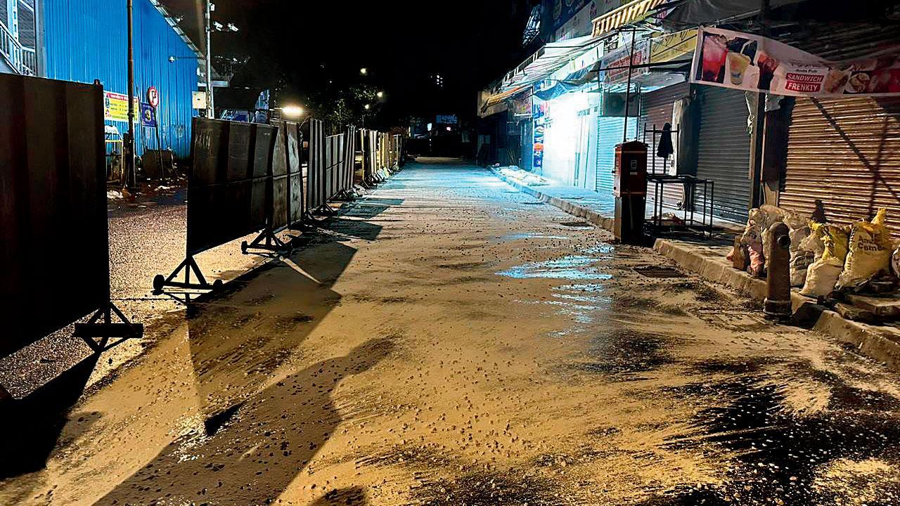Mumbai civic body widens Malad West’s station road
