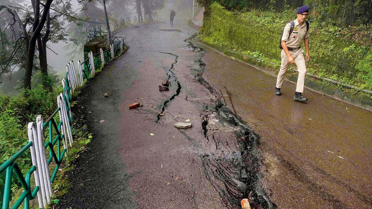 Overburdened hills, saturated soil behind Shimla disaster