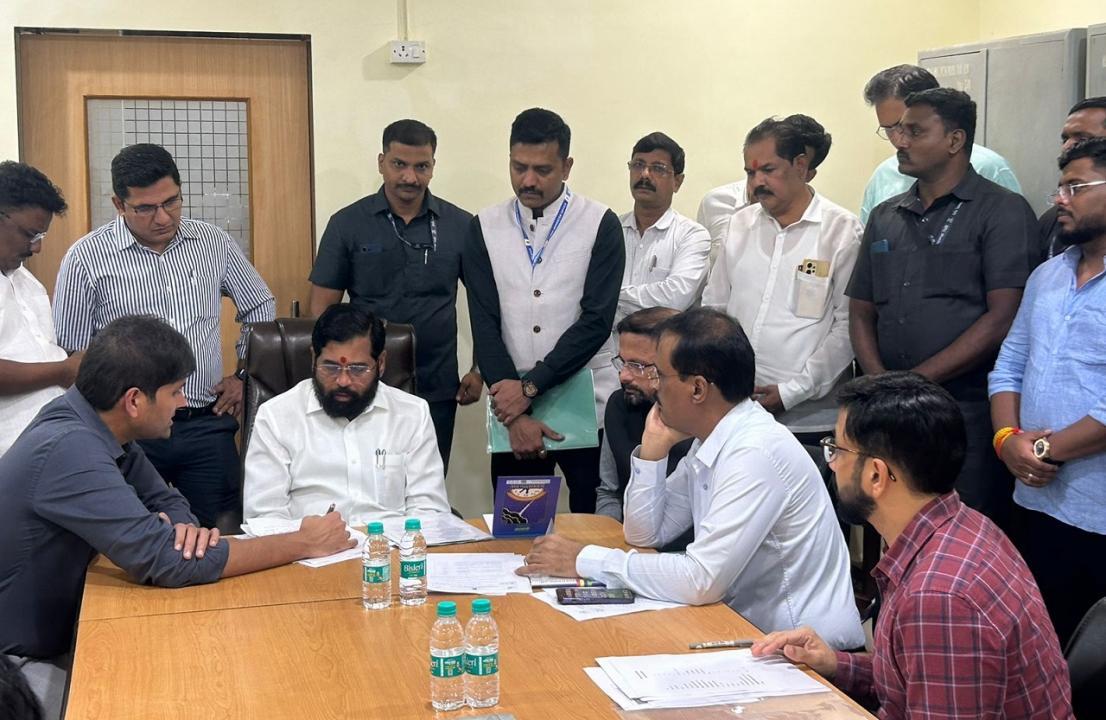 In Photos: CM Eknath Shinde visits Thane civic hospital after 3 more patient die
