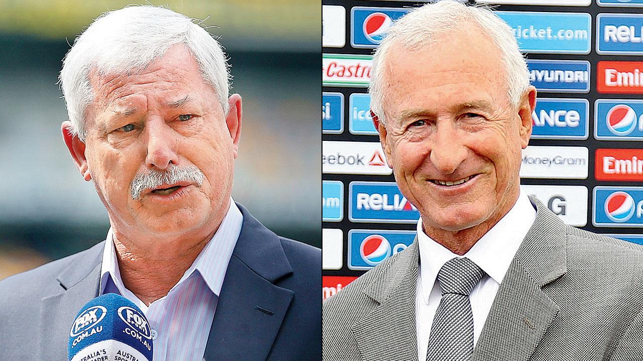 Sir Richard Hadlee and Dayle Hadlee