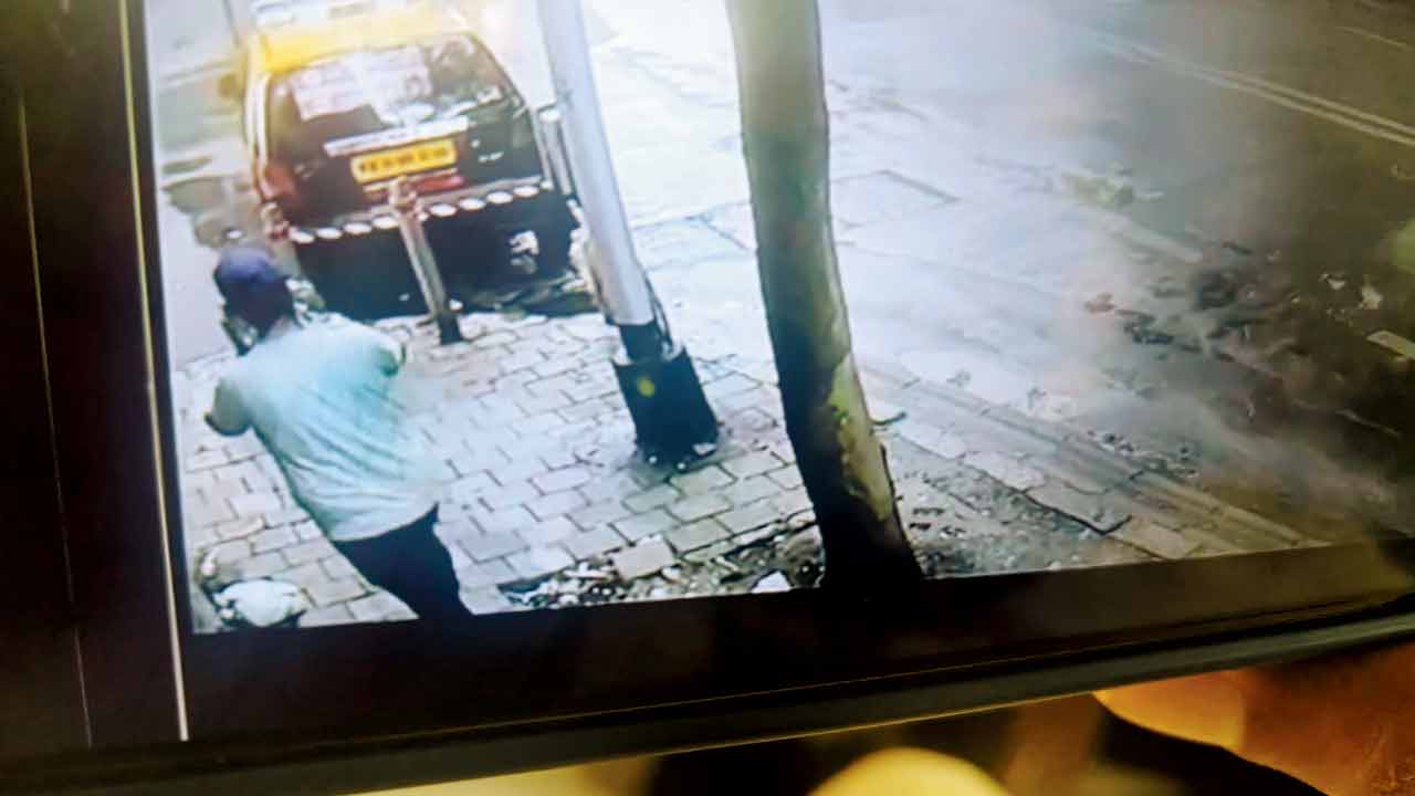 One of the three accused captured fleeing the society on Sunday