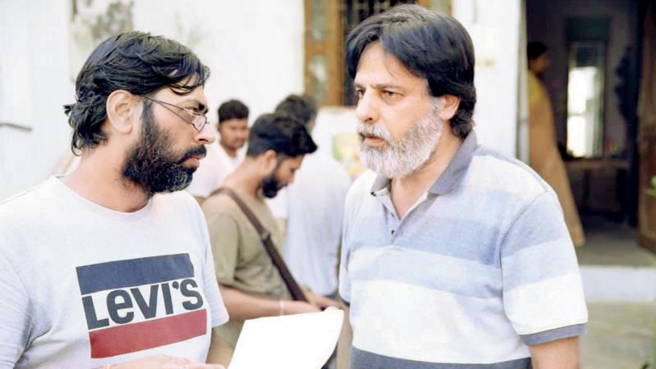 Director Kanu Behl and Rahul Roy