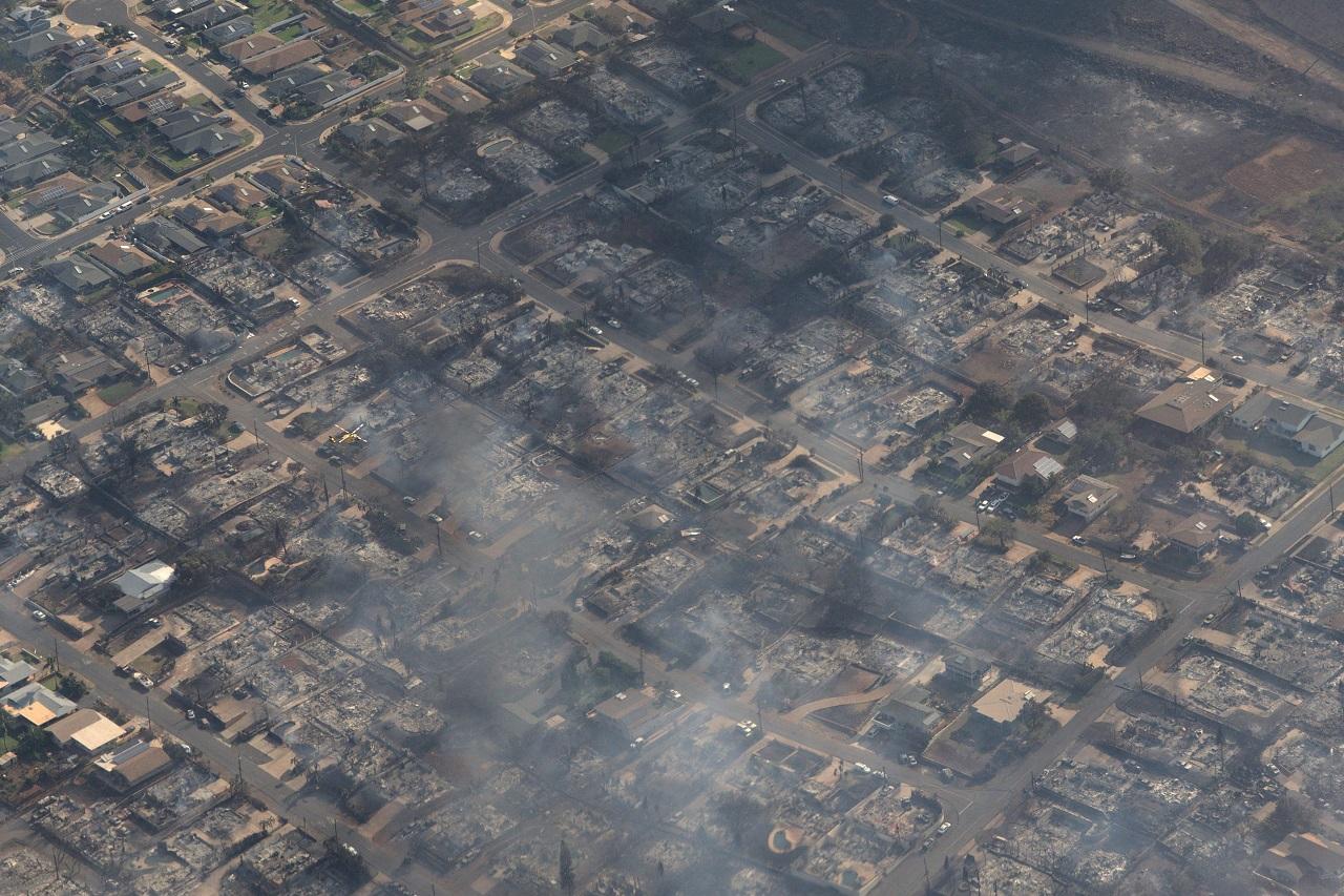 Officials on Thursday confirmed 53 deaths from the wildfires that swept across parts of Maui this week, driven by fierce winds from a hurricane passing far south of the island chain. Many more people were injured. The damage assessment will help Hawaii's leaders get a better idea of what federal aid is needed