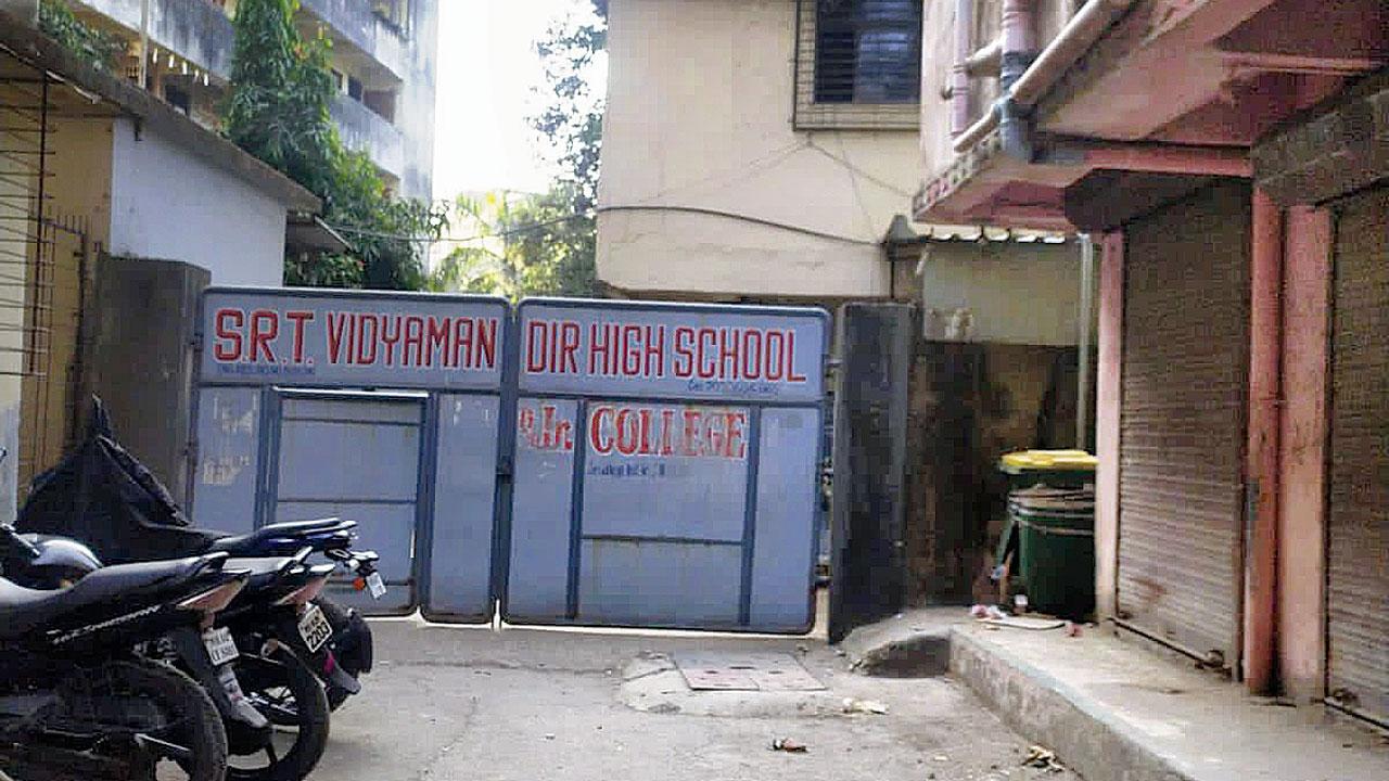 Schools that are allegedly being operated in illegal buildings in Virar and Nalasopara. Pics/Hanif Patel