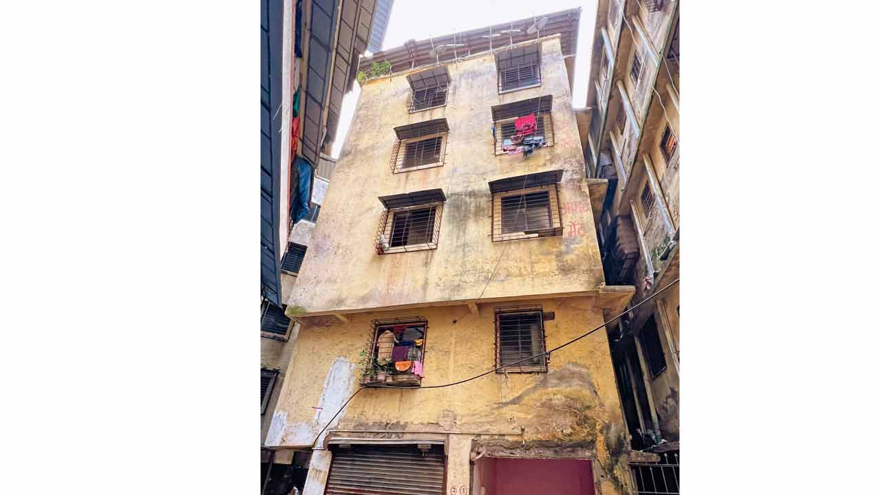 Shree Gurukrupa Apartments, one of the 55 buildings built illegally in Vasai-Virar