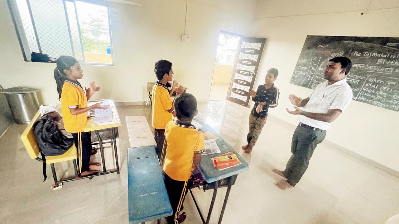 A 75-year-old Zilla Parishad school was a casualty. Opened in 1946, it was where most children from the nearby wadis studied up to class VII. Now, a new primary school has been built closer to where the families will be rehabilitated