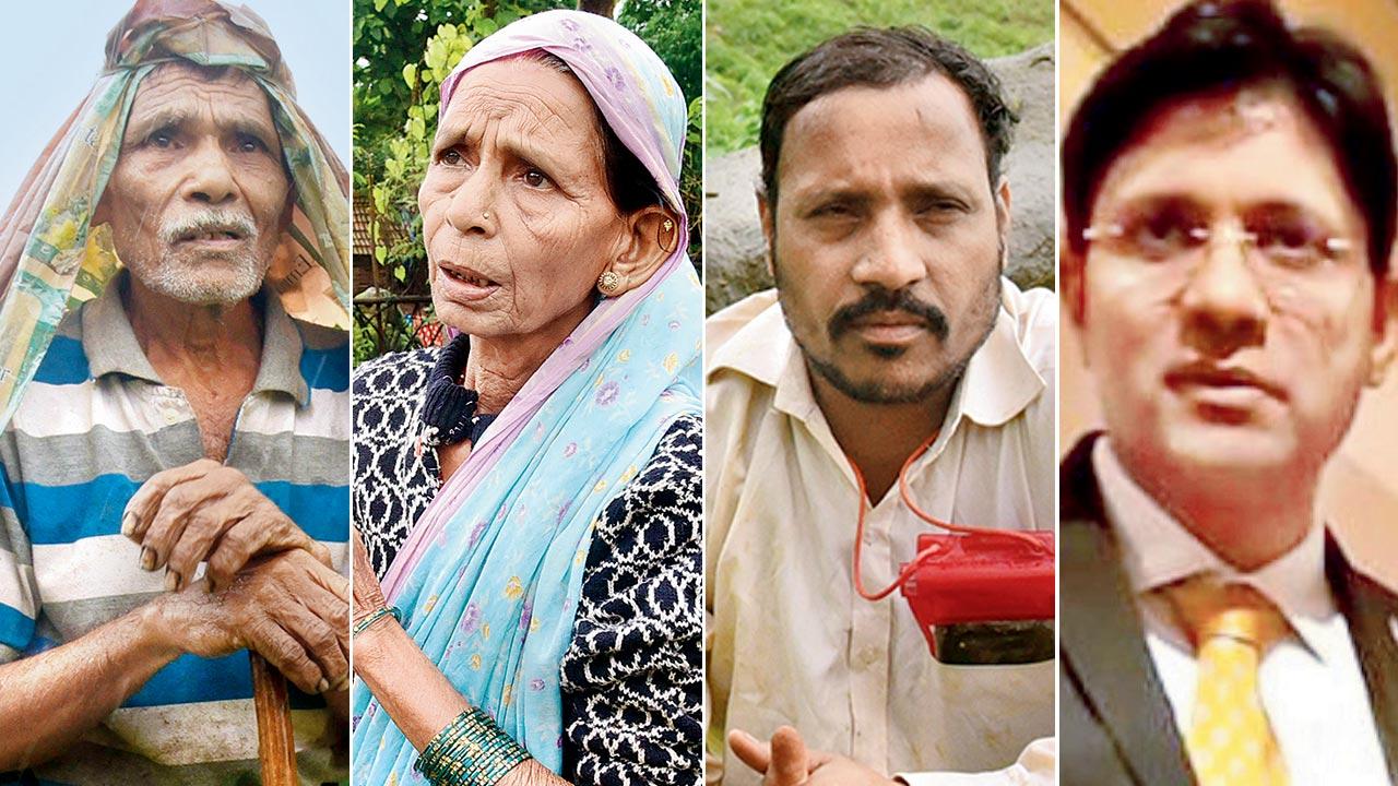 Baban Sakpal, Draupadi Janu Shelar, Sachin Pandey and Satyajit Bade