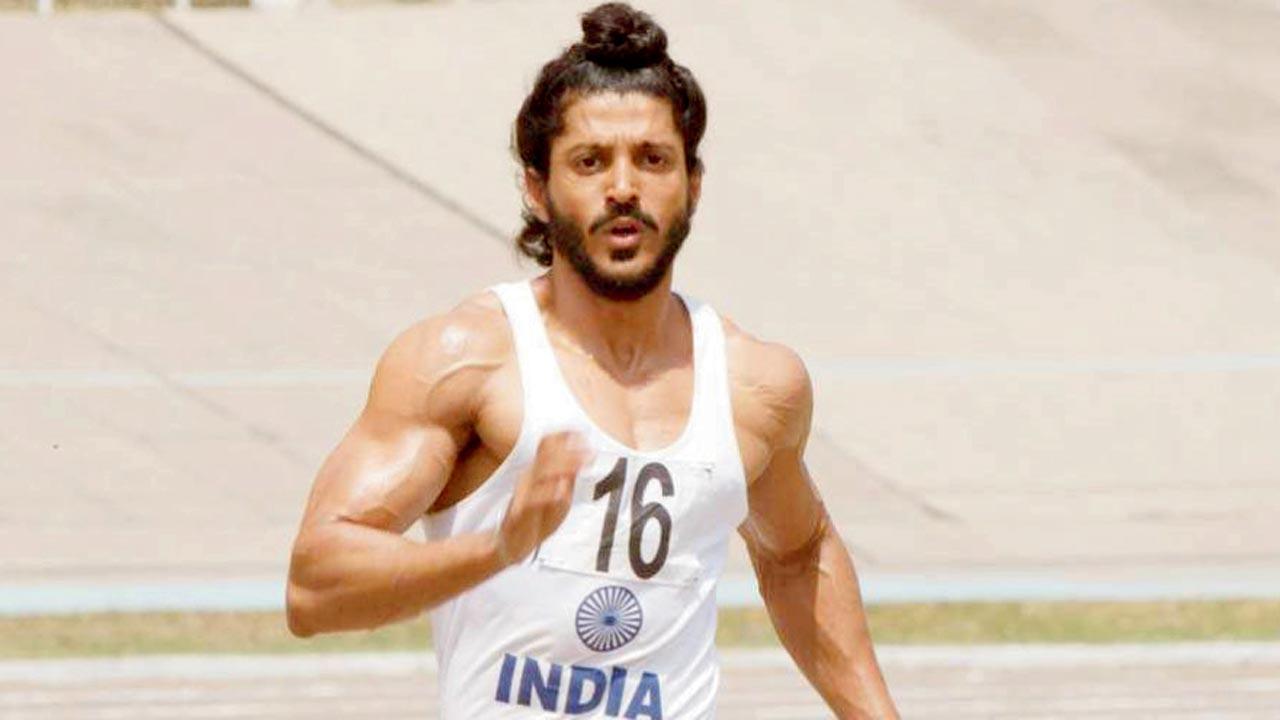 The re-released version of Bhaag Milkha  Bhaag had an interpreter at the  bottom right of the screen, narrating the entire film in sign language