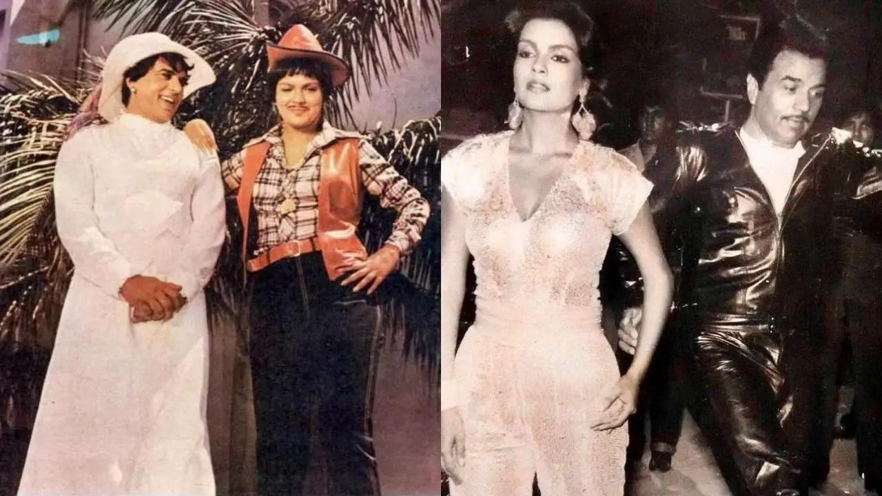 Zeenat Aman highlighted the importance of the 'right to dress without being threatened' with gender reversal pictures featuring Dharmendra