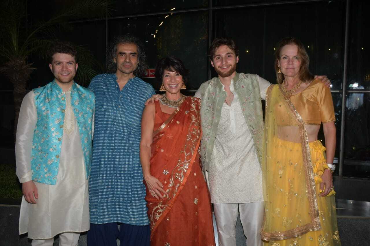 Shane Gregoire poses with his family members