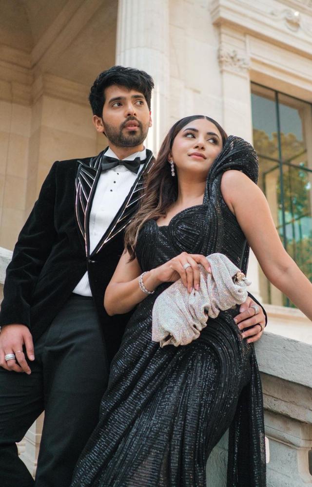 Recently, the two had also shared pictures of them posing in designer wears in Paris sparking wedding rumours