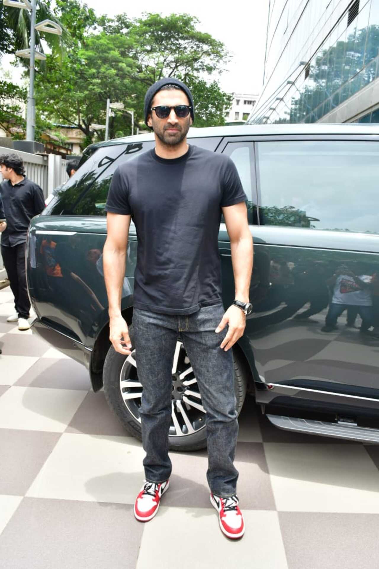 Aditya Roy Kapur attended a college fest in the city
