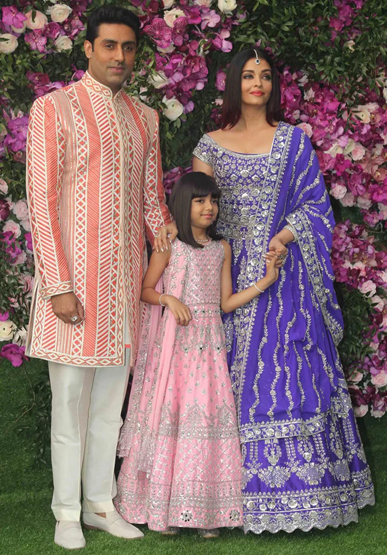 Aishwarya Rai Bachchan
Aishwarya wore a bold purple lehenga for Akash and Shloka Ambani's wedding. We know she turned head - we were definitely drawn in!