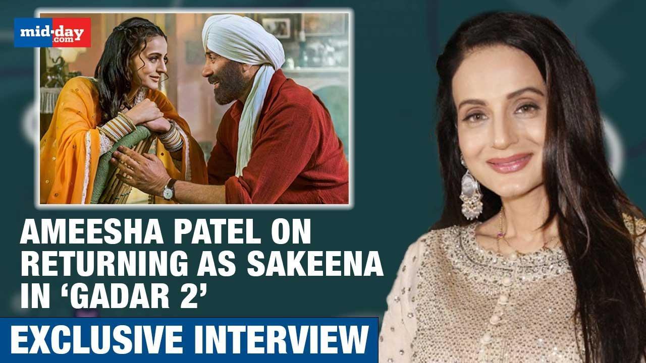 Exclusive | Ameesha Patel: Tara and Sakeena can't be replaced | Gadar 2