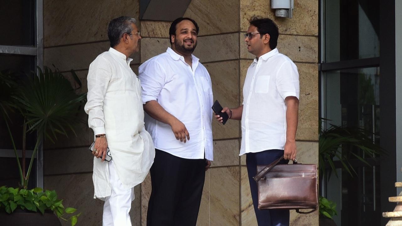 IN PICS: MVA leaders inspect Grand Hyatt Mumbai ahead of INDIA bloc meeting