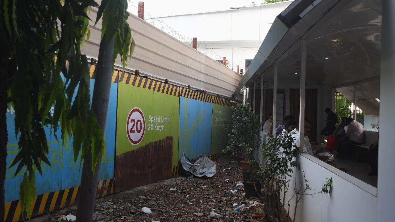 The Mumbai Metro Rail Corporation (MMRC) said it was stopping the controlled blasting work near the Mantralaya