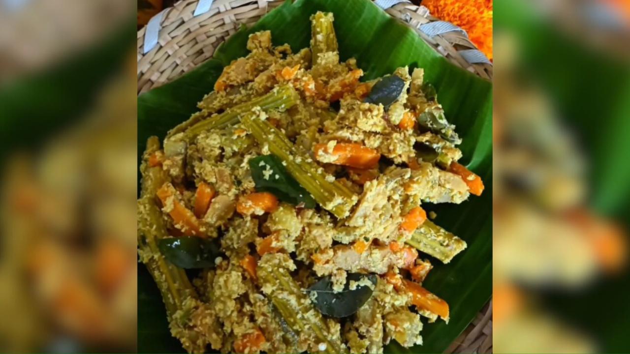 Aviyal A colourful medley of vegetables, no feast in Kerala can miss Aviyal. It’s a dish that perfectly blends flavours of a variety of vegetables, coconut, and yoghurt giving it a creamy texture. Photo Courtesy: Home Chef, founder, Meal On Leaf, Trishala Lunawat 