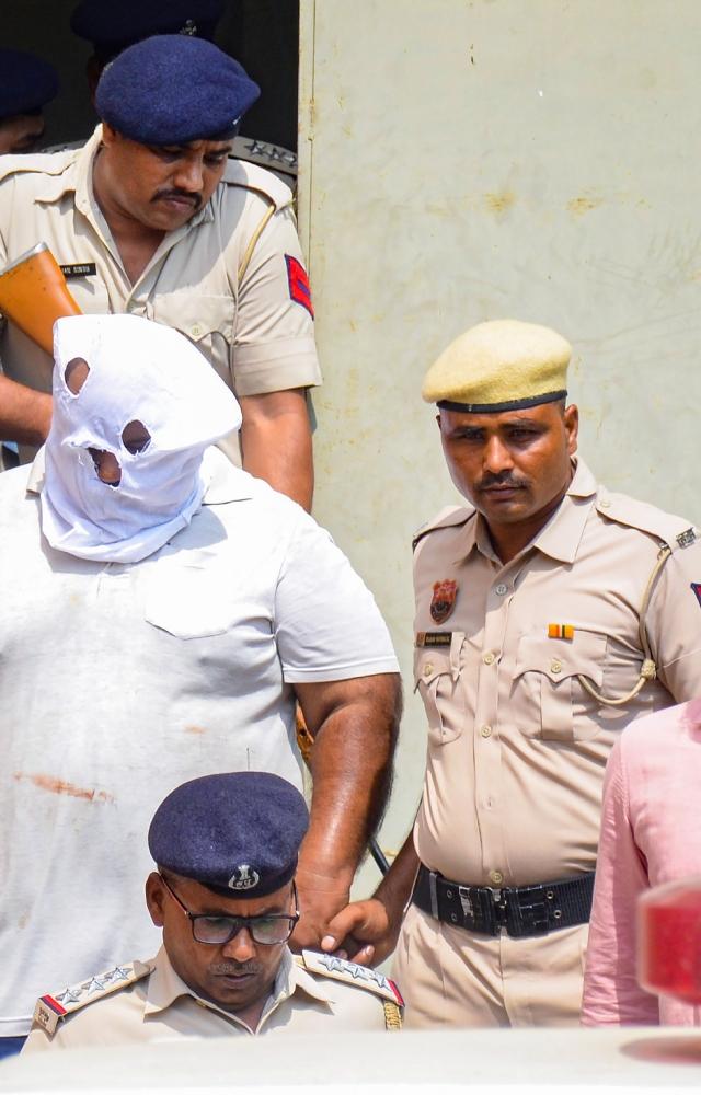 According to the FIR, Bajrangi, who was identified through social media posts, and some of his unidentified supporters had allegedly threatened a police team