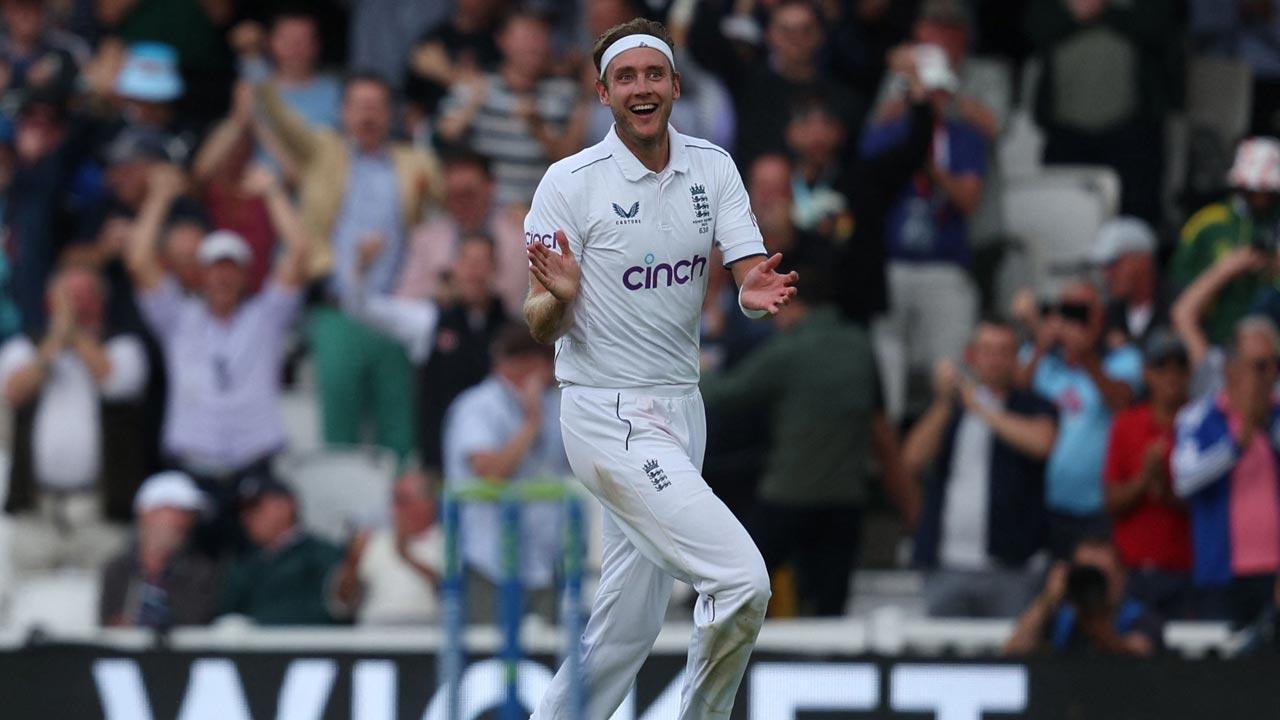 Broad gets winning send-off as England beat Aussies by 49 runs, draw series 2-2