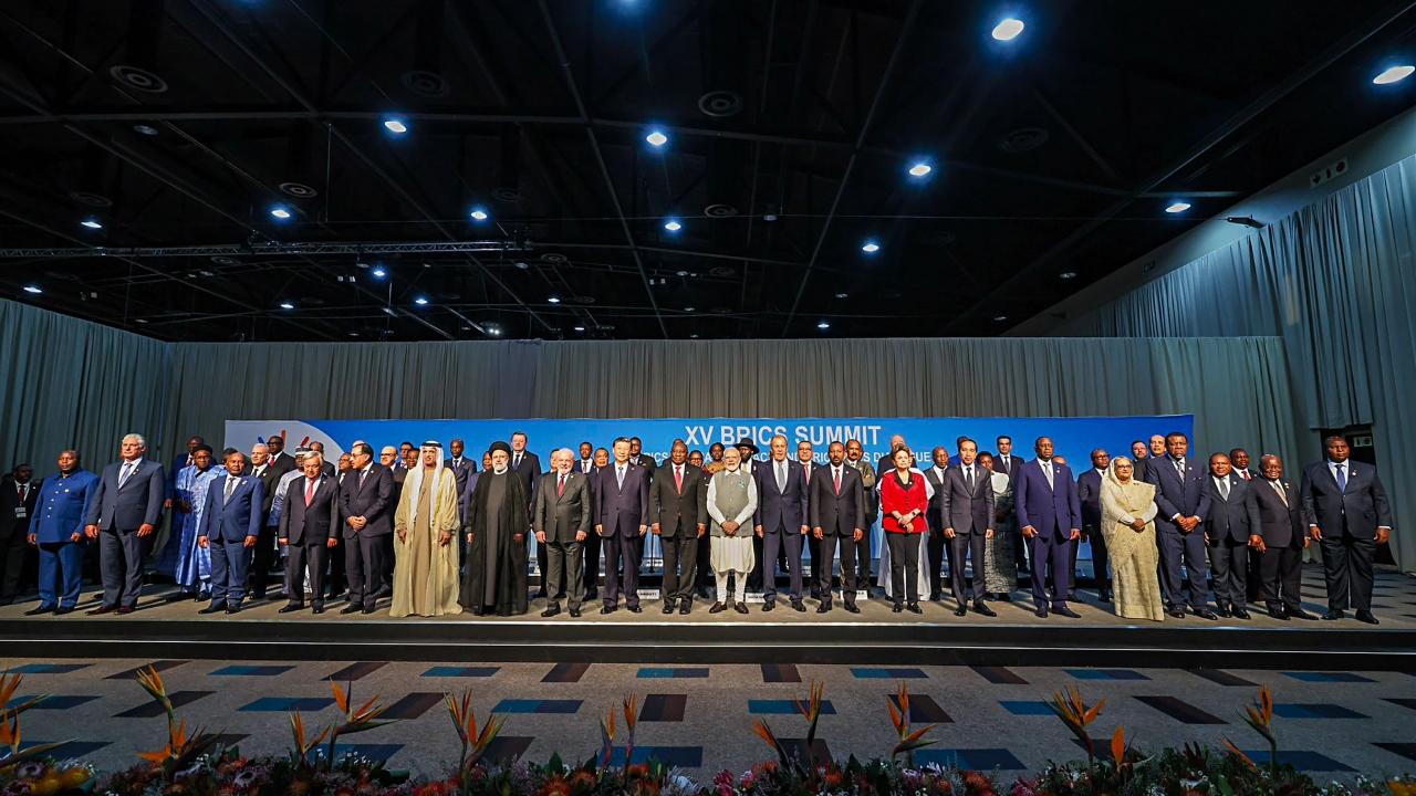 The new members will become part of BRICS with effect from January 1, 2024, Ramaphosa announced