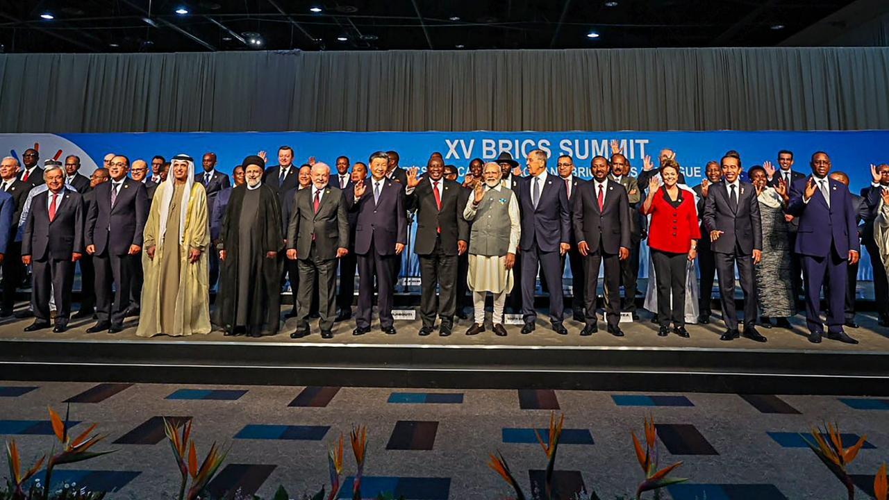 IN PHOTOS: BRICS leaders decide to admit 6 countries as new member