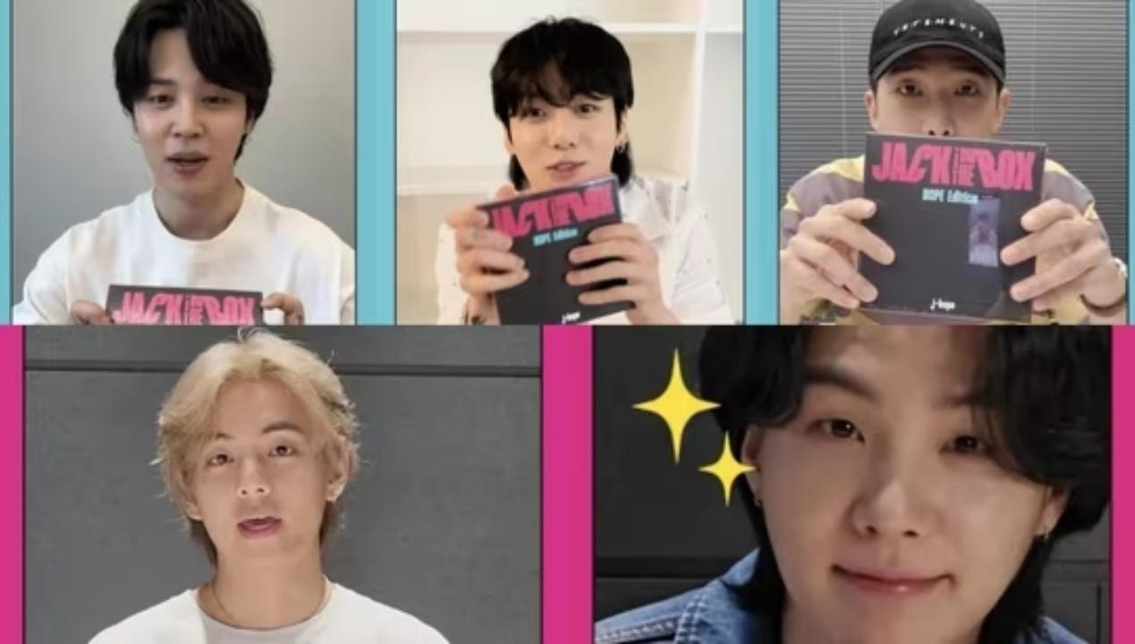 BTS: While J-Hope is in army, other members unbox his JITB album