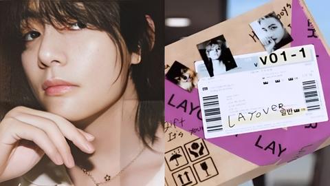 Layover Album by V Taehyung of BTS - Layover Album By V Taehyung