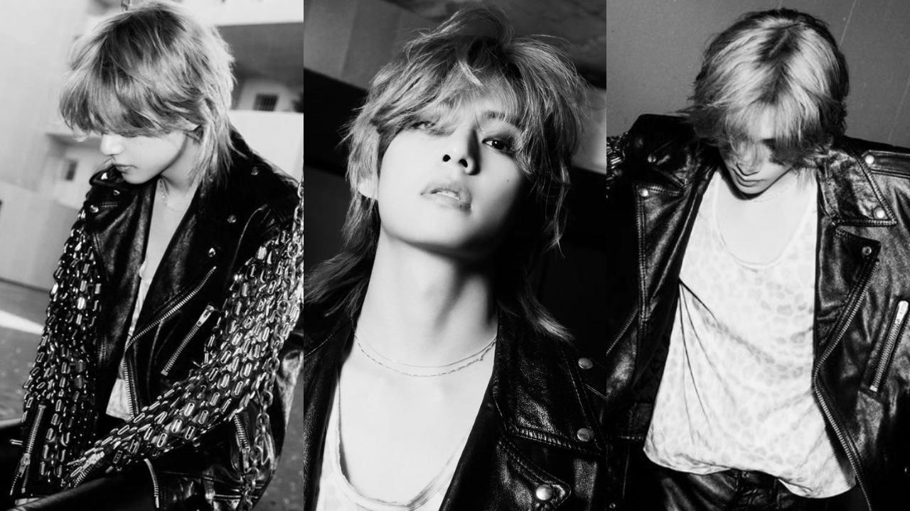 BTS's V gives fans a glimpse of his edgy side with sultry 'rockstar' photos