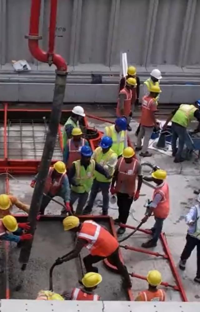 NHSRCL called the J-slab ballastless track system, used in Japan`s high-speed rail system Shinkansen, a first in India
