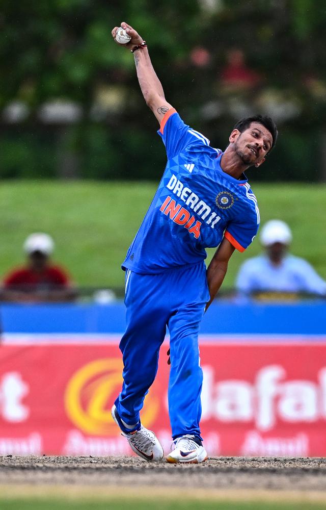 Leg-spinner Chahal has also bagged the same number of T20I wickets against the same opposition at an economy of 6.36
